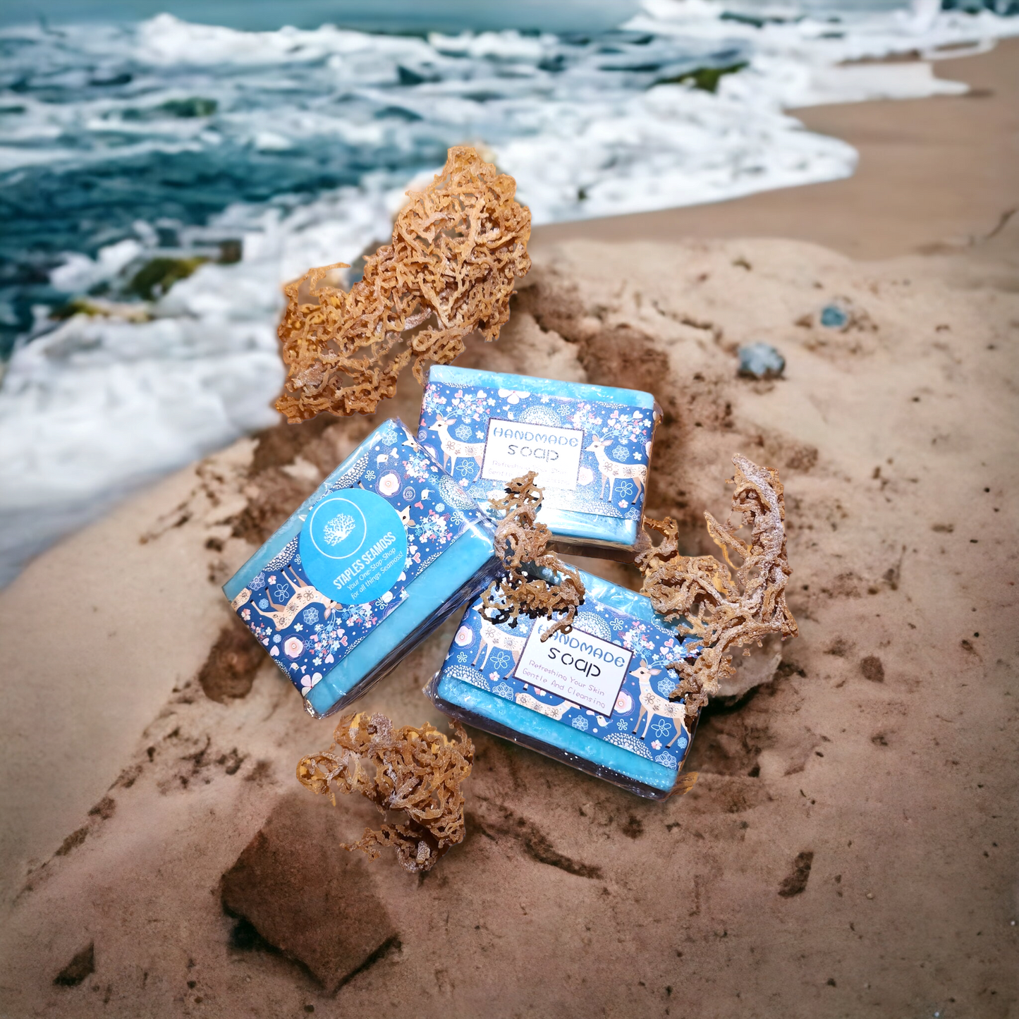 Seamoss Sea Breeze Soap image 1