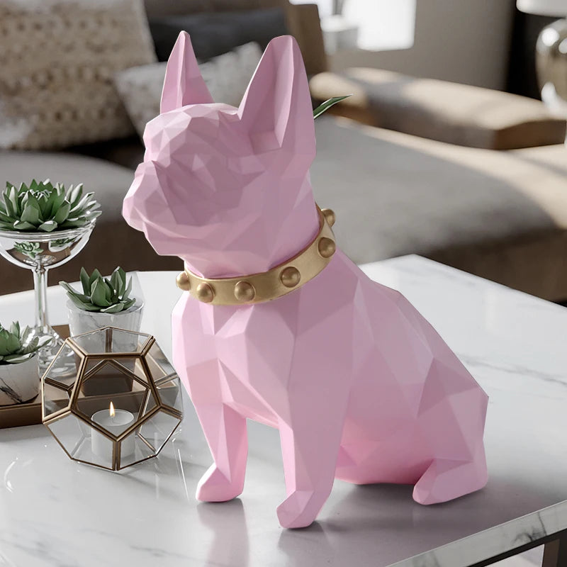 Dog Statue Home Crafts Sculpture Resine Mor image 3