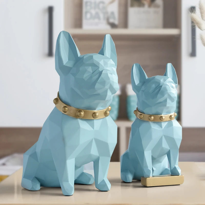 Dog Statue Home Crafts Sculpture Resine Mor image 5