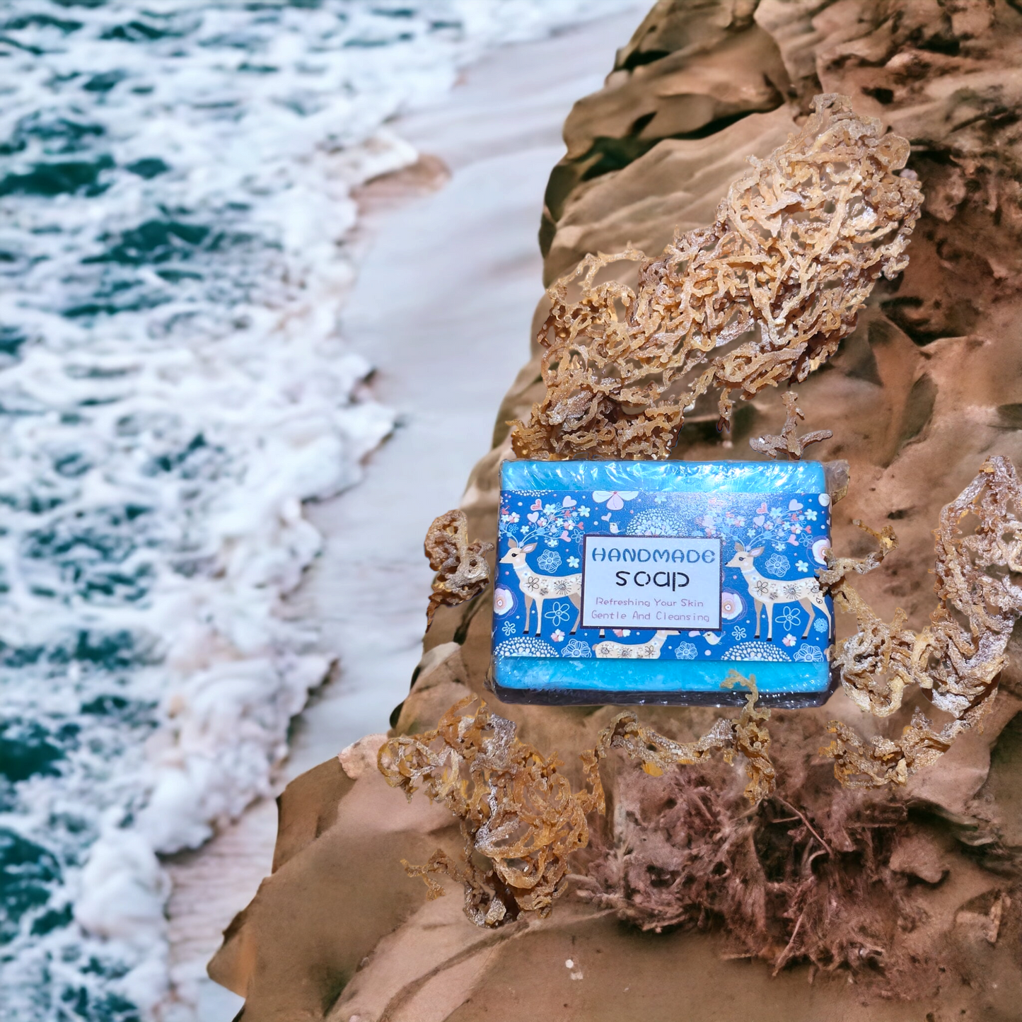 Seamoss Sea Breeze Soap image 2