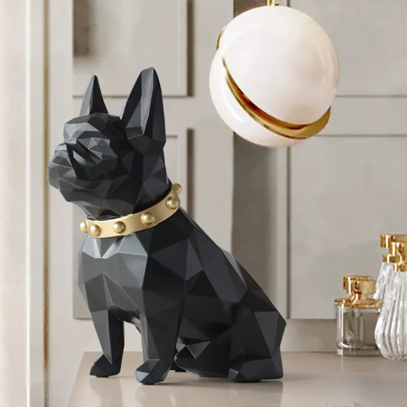Dog Statue Home Crafts Sculpture Resine Mor image 0