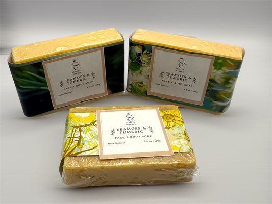 Seamoss & Tumeric Soap